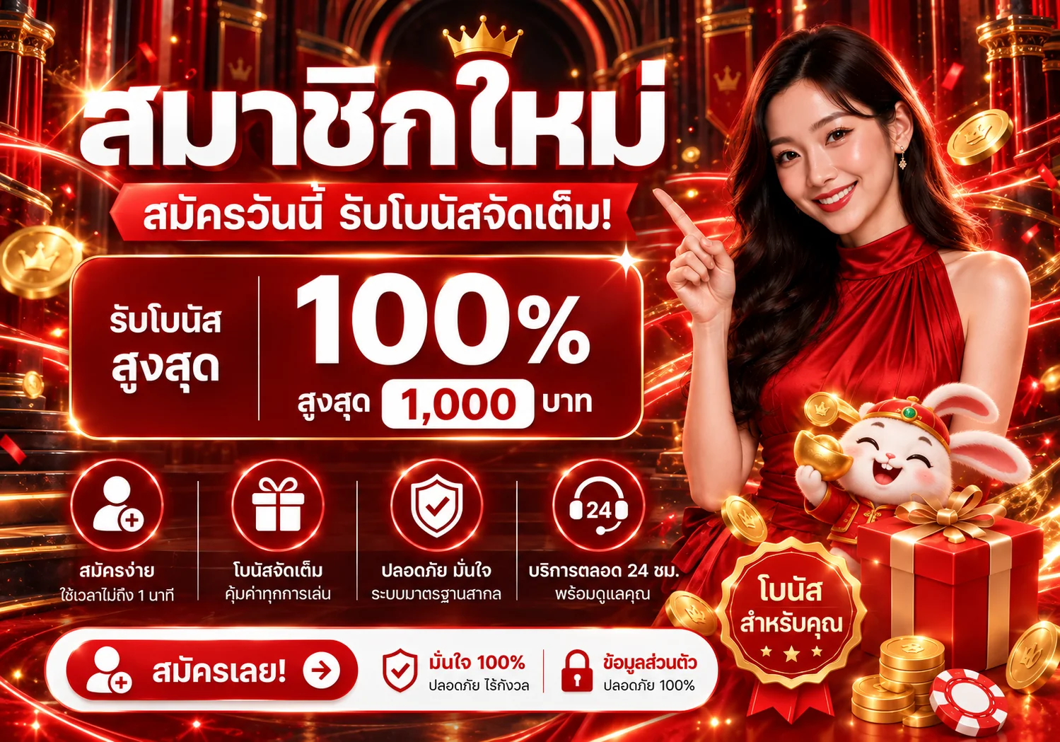 ภาพสมัครสมาชิก MAXXVIP พร้อมโบนัสต้อนรับ